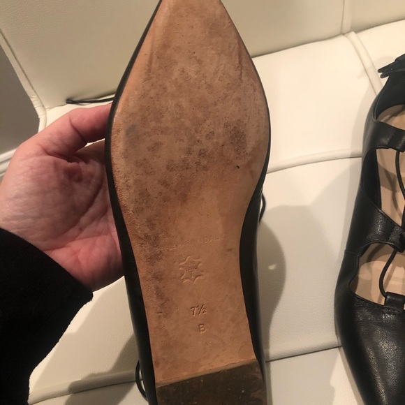 Loeffler Randall ballet flats with ties - Picture 4 of 5